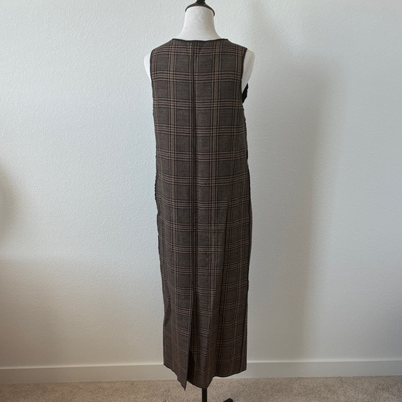 Vintage Harve Benard Buttoned Wool Midi Dress - Picture 4 of 9